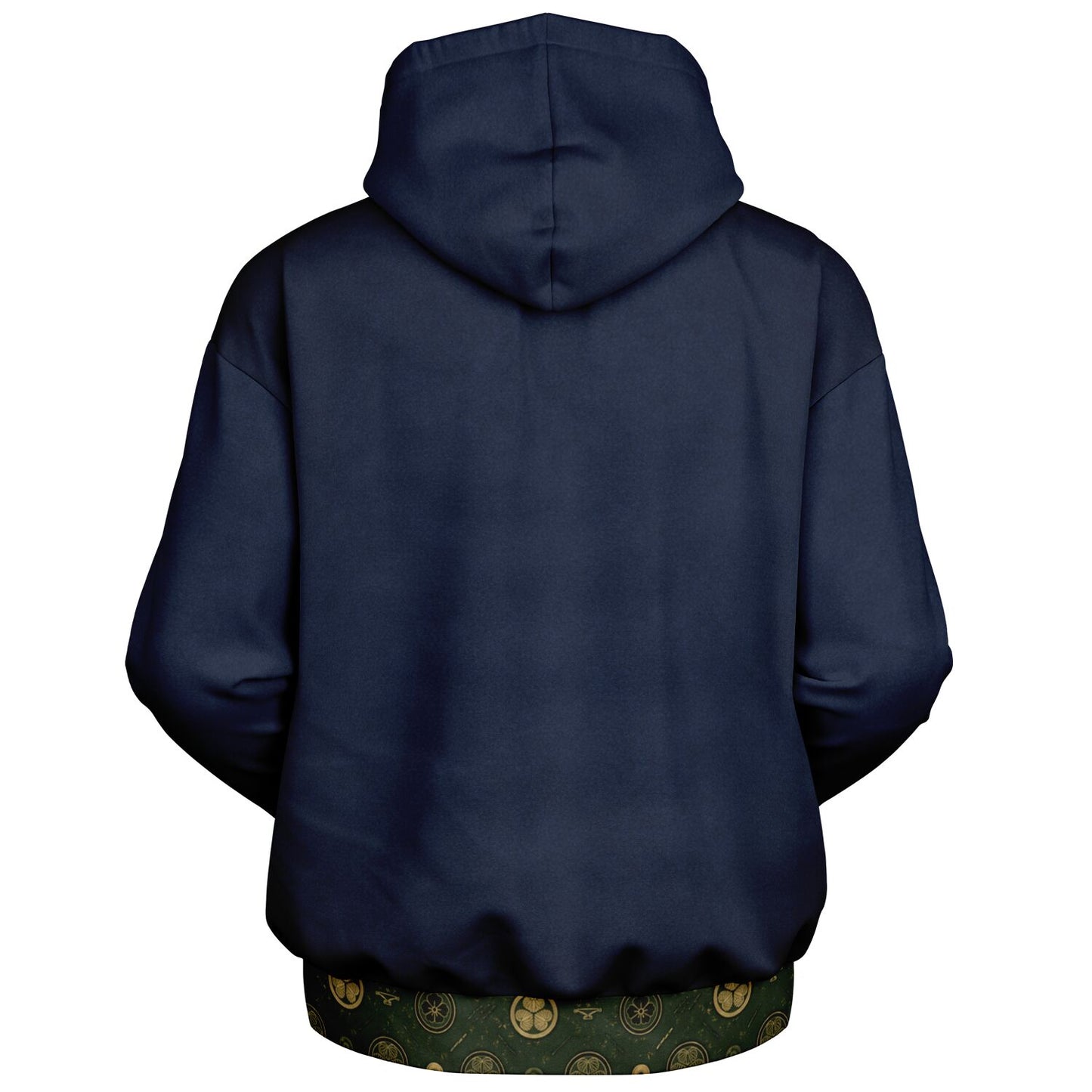 KAMON Monogram - Japanese Heritage Minimalist Hoodie 【Midnight Indigo】