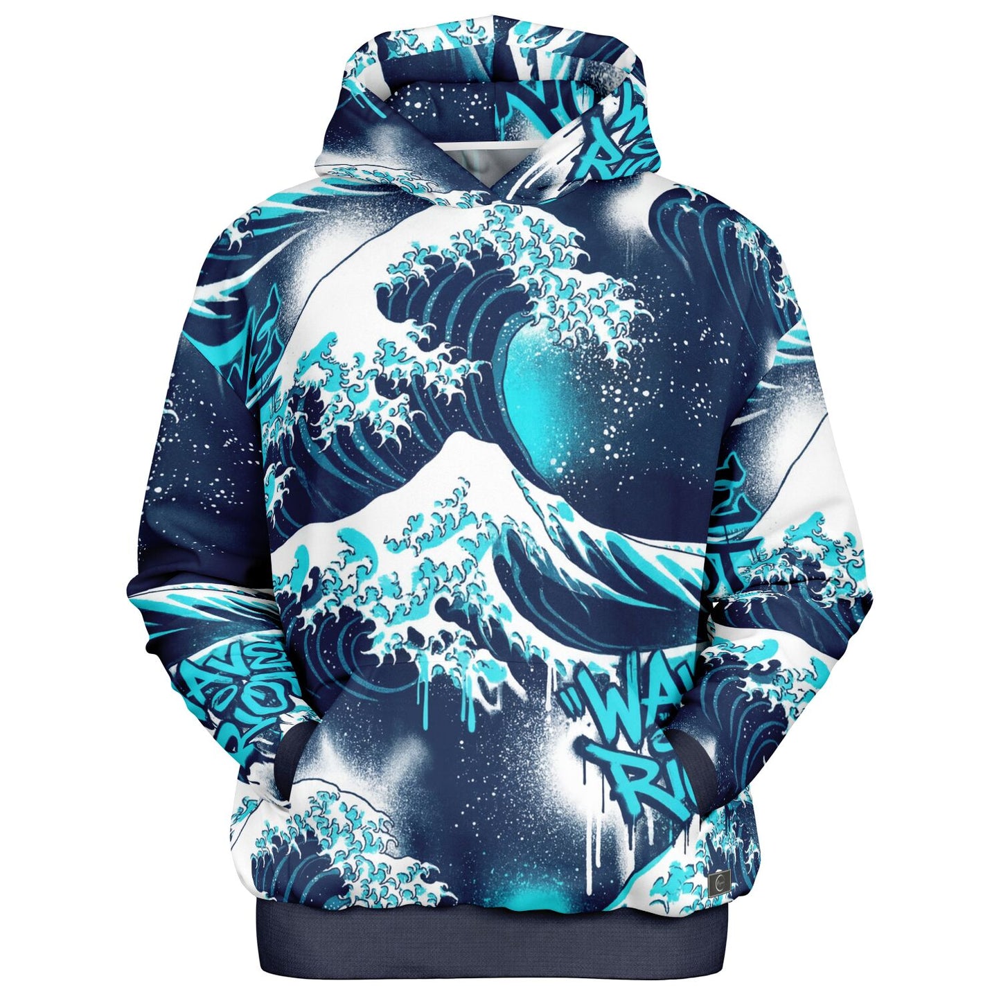 The Great Wave - Japanese Ukiyo-e Graphic Hoodie